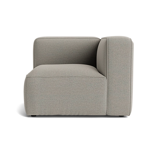 BASECAMP Corner - right, 1D module, 90x90cm