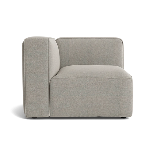 BASECAMP Corner - left, 1E module, 90x90cm