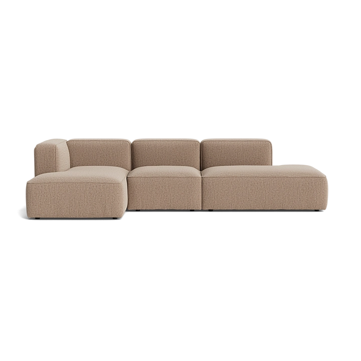 BASECAMP Open End - Venstre Chaiselongue, 3 moduler, 140x280cm
