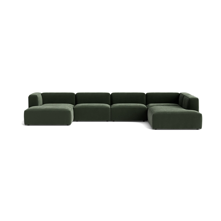 BASECAMP XL Family - Left Chaiselongue, 5 modules, 230x400 cm
