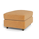 Lucali Ottoman with Casters