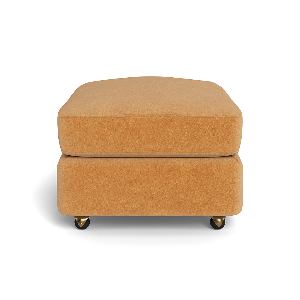 Lucali Ottoman with Casters