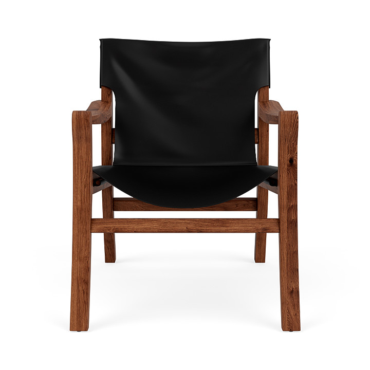 Blackwater Leather Sling Chair | Moore & Giles