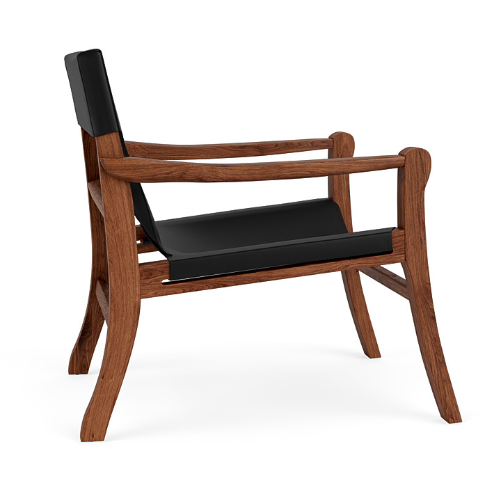 Blackwater Leather Sling Chair | Moore & Giles