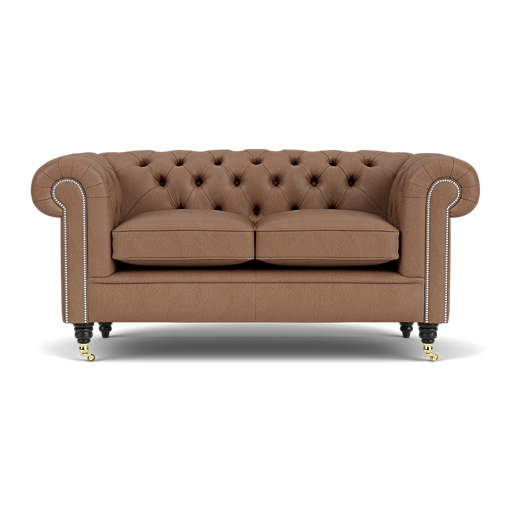 Our Belchamp Chesterfield Sofa in Cracked Wax Tobacco