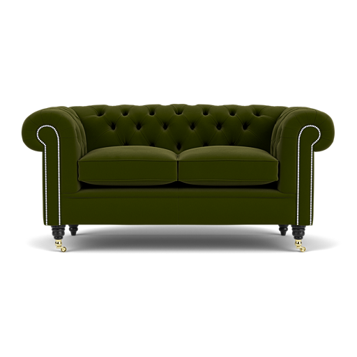 Our Belchamp Chesterfield Sofa in Tango Pine