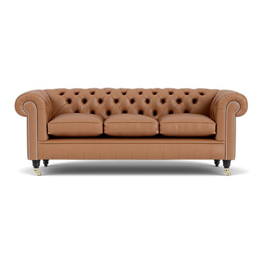 Our Belchamp Chesterfield Sofa in Amalfi Tan