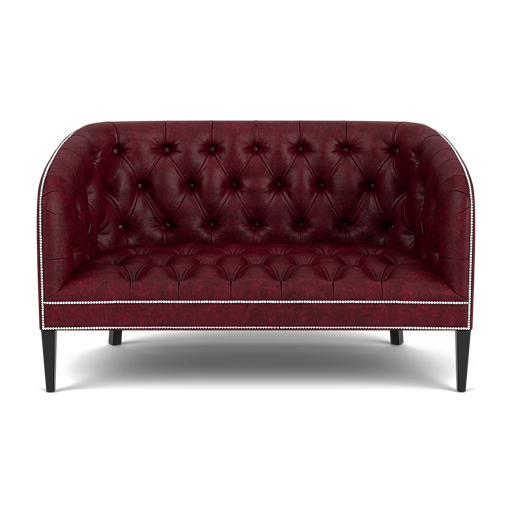 Our Burghley Chesterfield Sofa in Vintage Oxblood