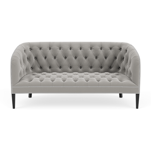 Our Burghley Chesterfield Sofa in Tango Mouse