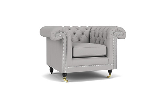 Image of a 1 Seat (Club Chair) Chatsworth Chesterfield Sofa