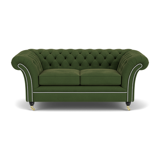 Our Drummond Chesterfield Sofa in Plush Vine