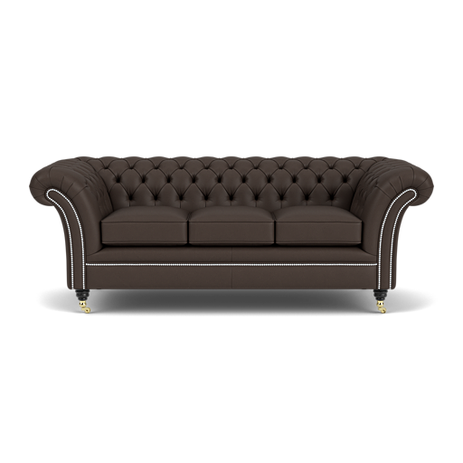 Our Drummond Chesterfield Sofa in Amalfi Black