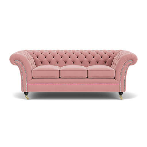 Our Drummond Chesterfield Sofa in Amalfi Blush
