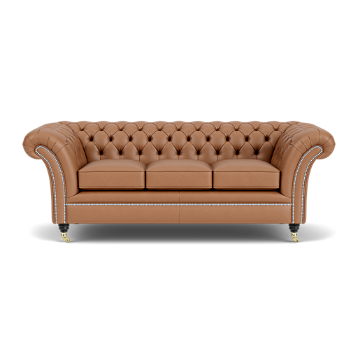 Our Drummond Chesterfield Sofa in Amalfi Tan