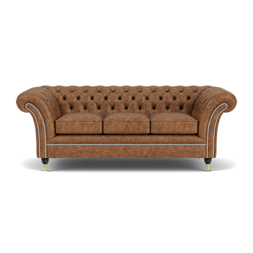 Our Drummond Chesterfield Sofa in Dune Tan