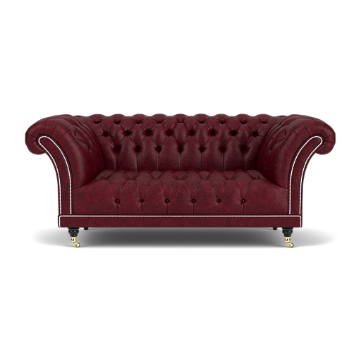 Our Goodwood Chesterfield Sofa in Vintage Oxblood