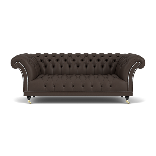 Our Goodwood Chesterfield Sofa in Amalfi Black