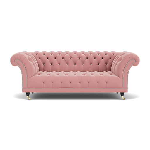 Our Goodwood Chesterfield Sofa in Amalfi Blush