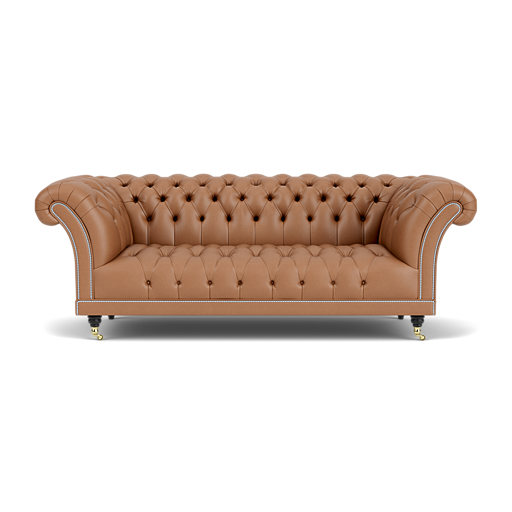 Our Goodwood Chesterfield Sofa in Amalfi Tan