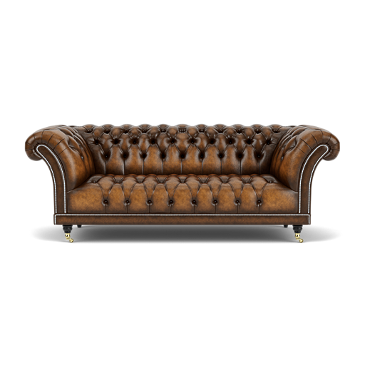 Our Goodwood Chesterfield Sofa in Antique Gold