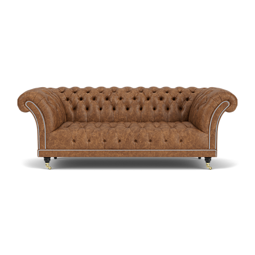 Our Goodwood Chesterfield Sofa in Dune Tan