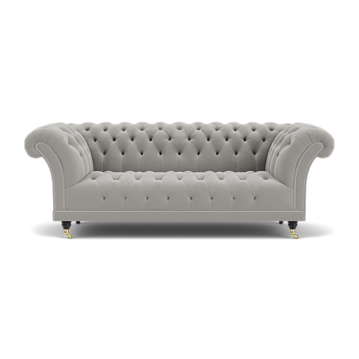 Our Goodwood Chesterfield Sofa in Tango Mouse