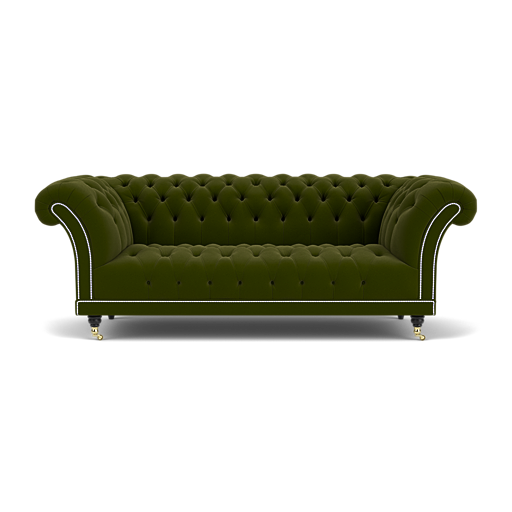 Our Goodwood Chesterfield Sofa in Tango Pine