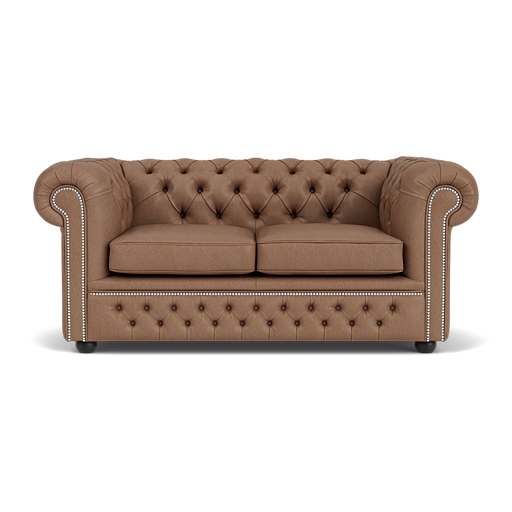 Our Holyrood Chesterfield Sofa in Cracked Wax Tobacco
