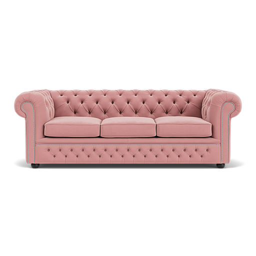 Our Holyrood Chesterfield Sofa in Amalfi Blush