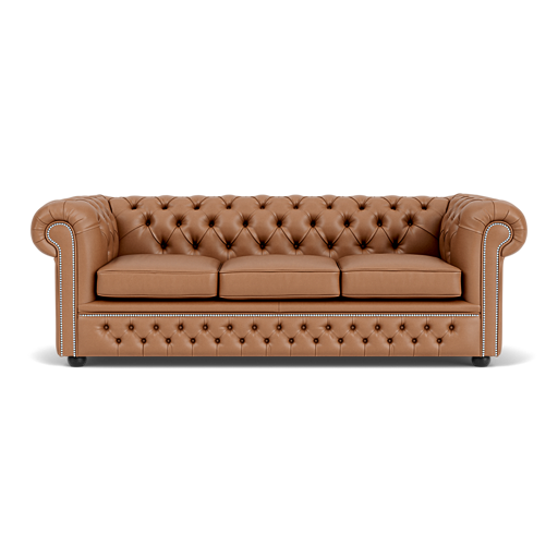 Our Holyrood Chesterfield Sofa in Amalfi Tan