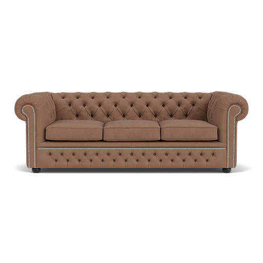 Our Holyrood Chesterfield Sofa in Tempesta Honey