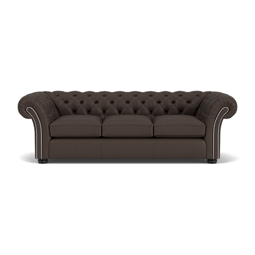Our Wandsworth Chesterfield Sofa in Amalfi Black