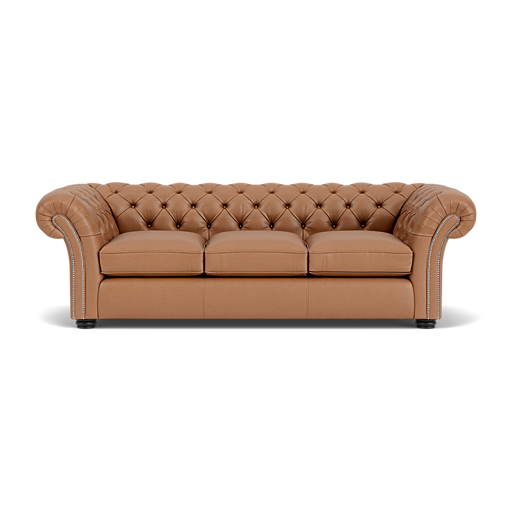 Our Wandsworth Chesterfield Sofa in Amalfi Tan