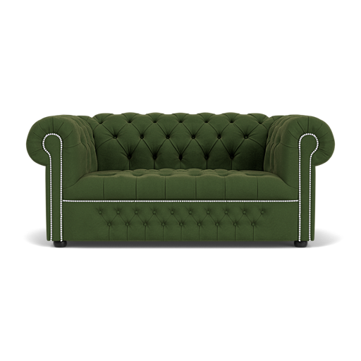 Our Windsor Chesterfield Sofa in Plush Vine