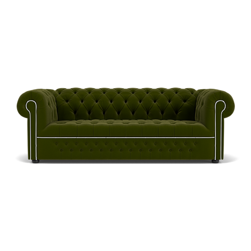 Our Windsor Chesterfield Sofa in Tango Pine