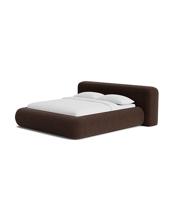Penley Rounded Platform Bed - Thumbnail 2