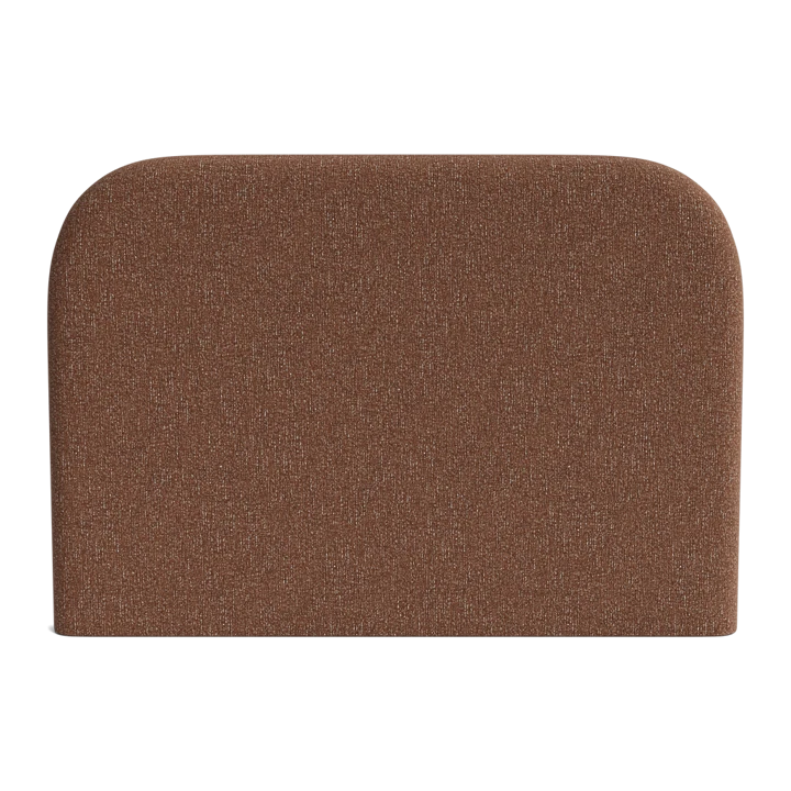 Plush King Slipcover Bed Head - Fleck Rust