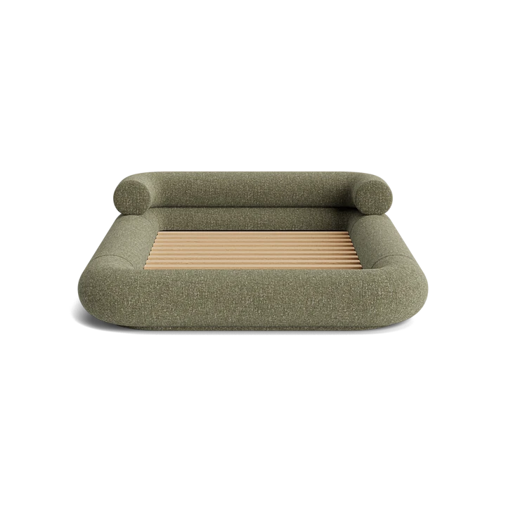 Restore Queen Bed - Fleck Olive