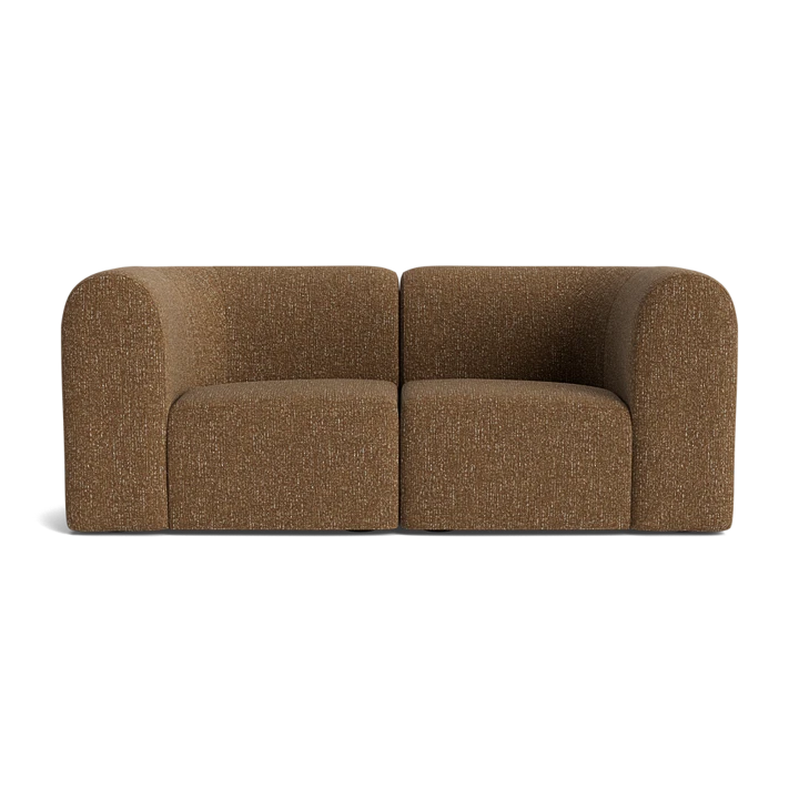 Berg 2 Seater Sofa - Fleck Ginger