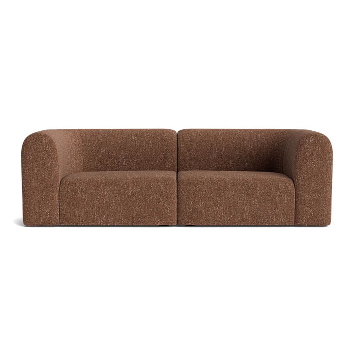 Berg 3 Seater Sofa - Fleck Rust