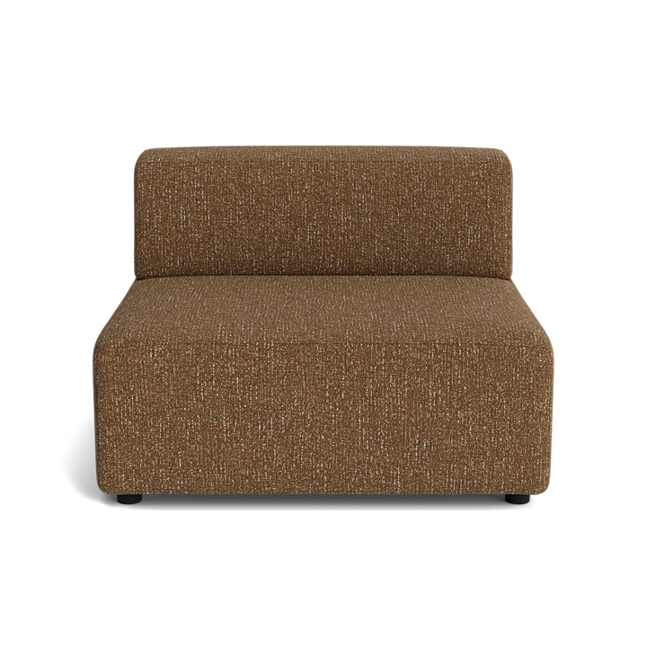 Stretch Armless Middle Module - Fleck Ginger
