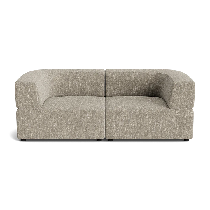 Stretch 3 Seater Sofa - Fleck Smoke