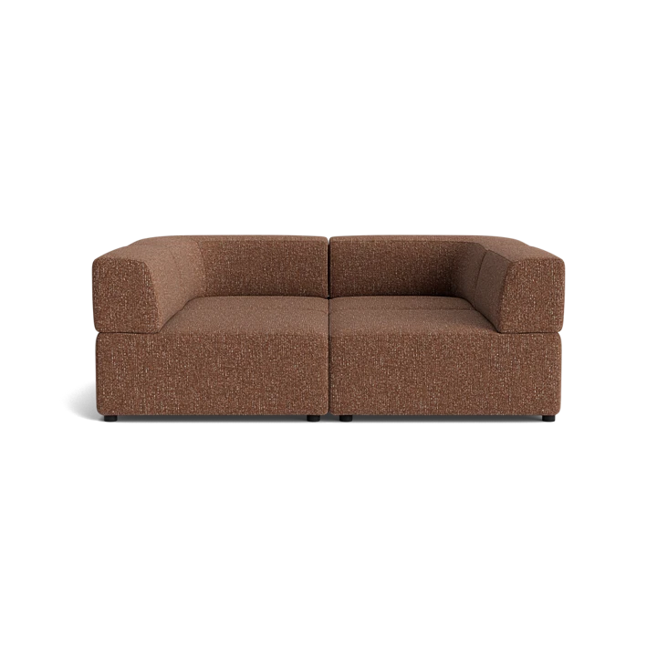 Stretch Pit Sofa - Fleck Rust