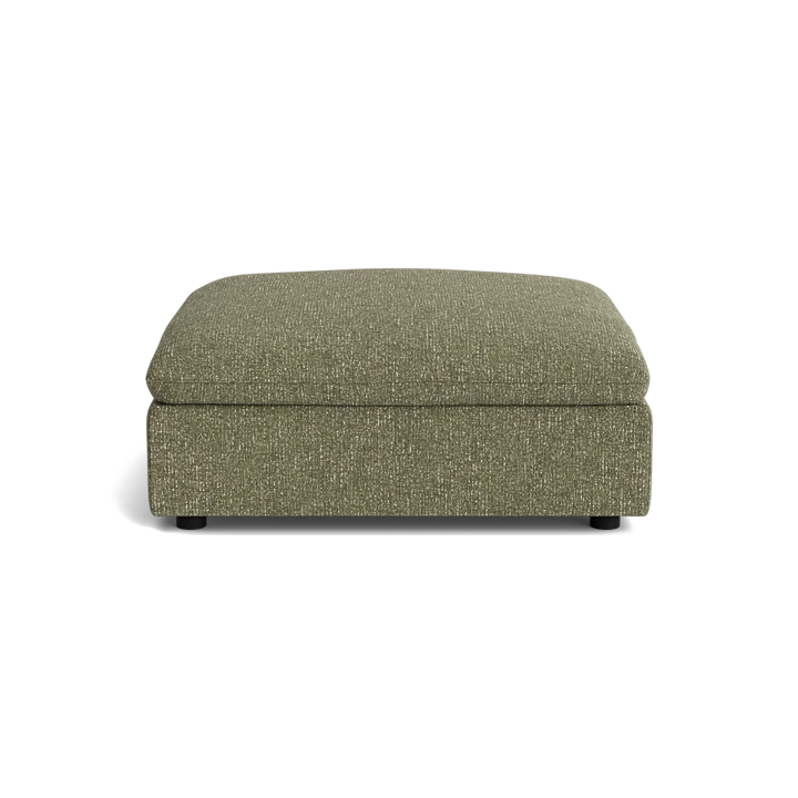 Melt Ottoman - Fleck Olive