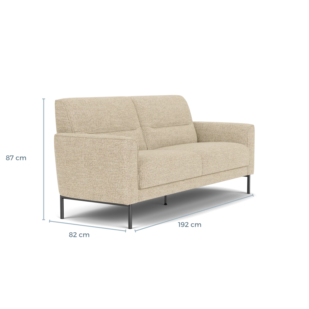 B-serie 2-zitsbank 8
