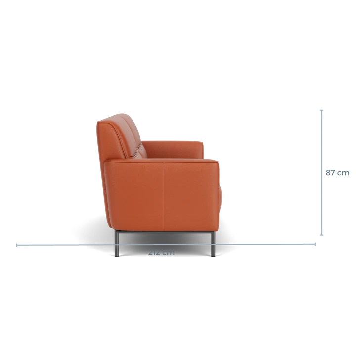 B-serie 2,5-zitsbank 8