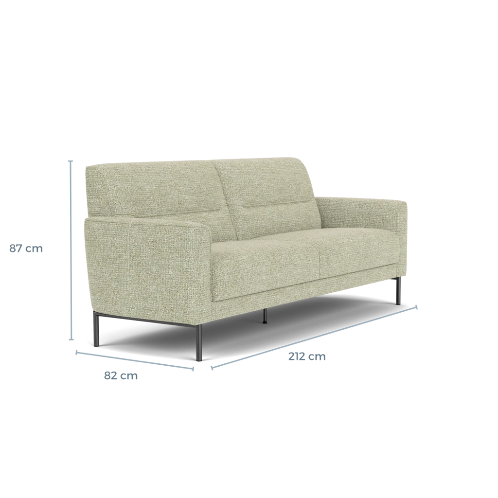 B-serie 2,5-zitsbank 8