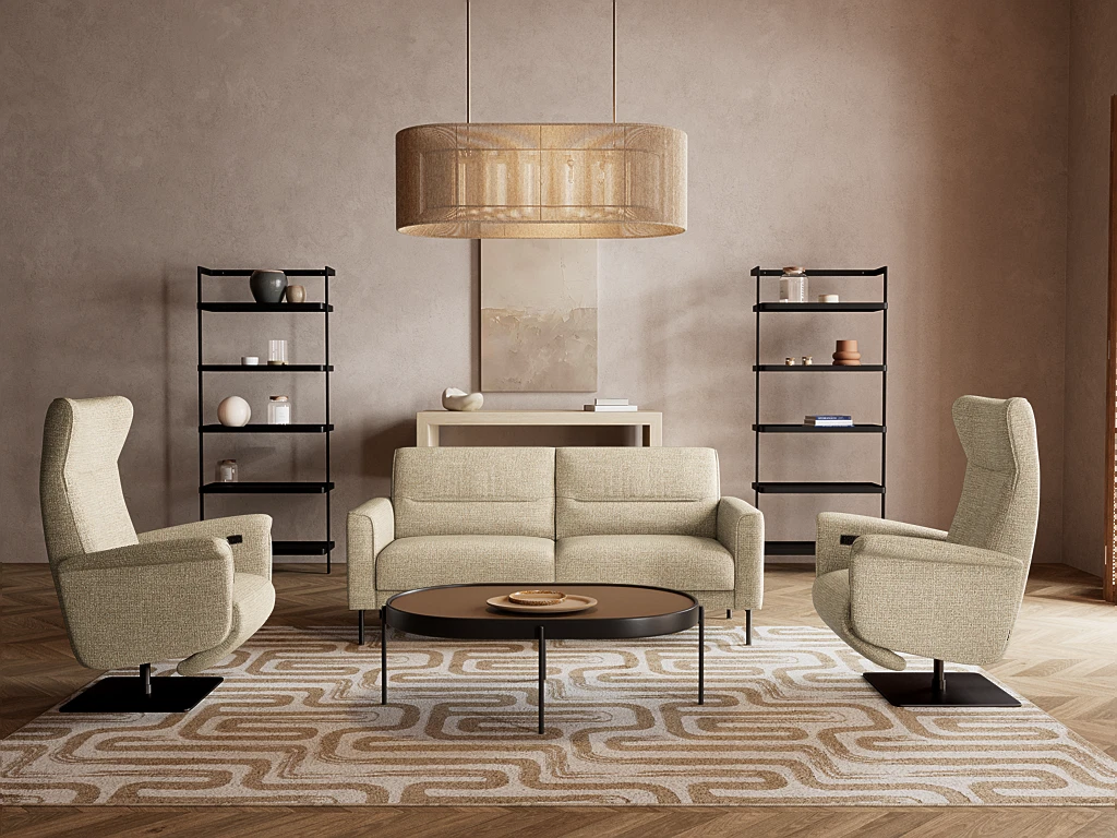 B-serie 2-zitsbank