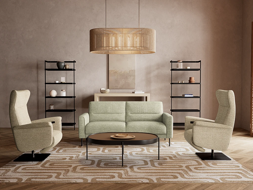 B-serie 2-zitsbank