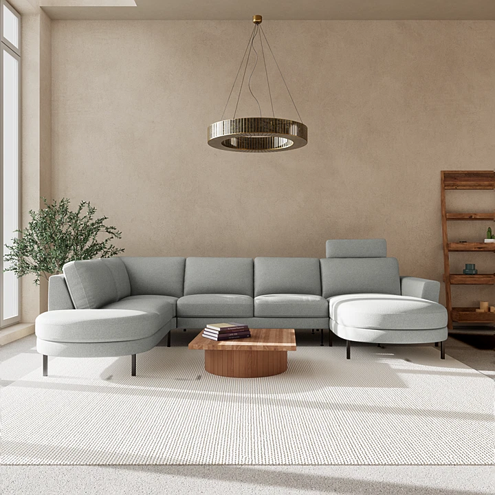 Hoekbank Senso met relaxfunctie
